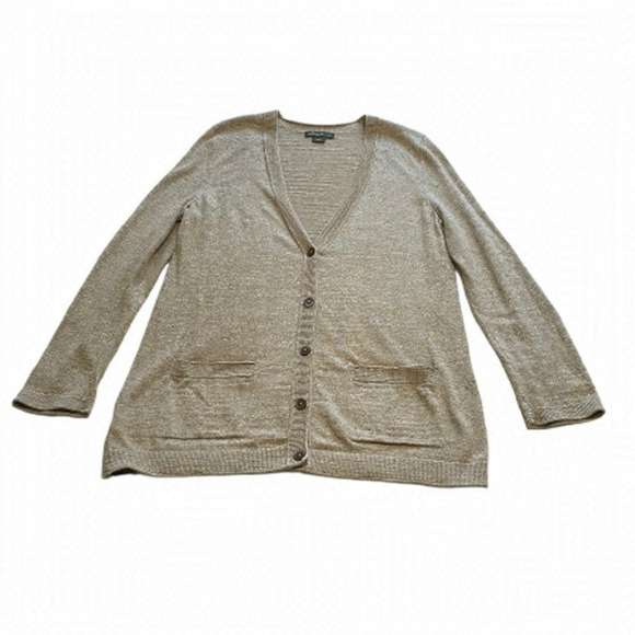 𝅺Eddie Bauer Vintage Button Down Cardigan - Size XL - Picture 2 of 11